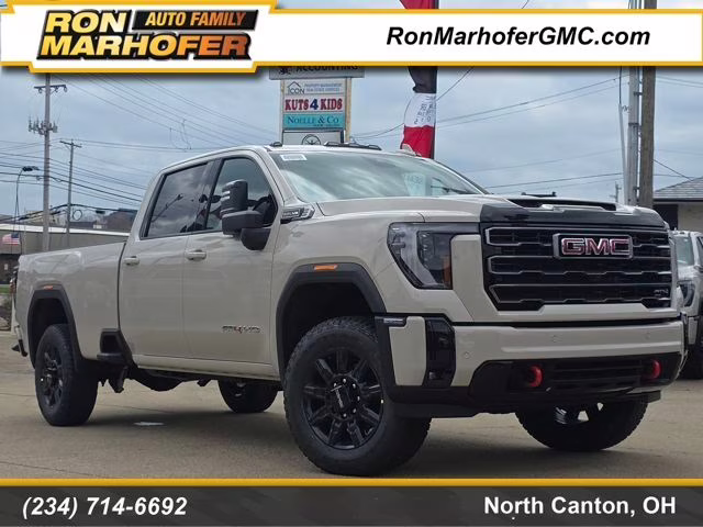 2026 White Sands GMC Sierra 3500HD AT4 4X4 Truck