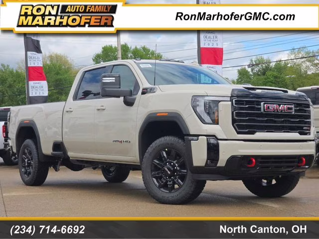 2026 White Sands GMC Sierra 3500HD AT4 4X4 Truck