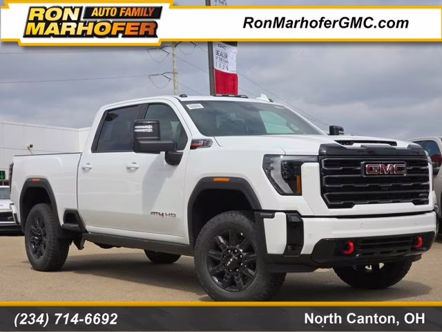 2026 Summit White GMC Sierra 3500HD AT4 4X4 Truck