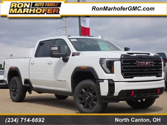 2026 Summit White GMC Sierra 3500HD AT4 4X4 Truck