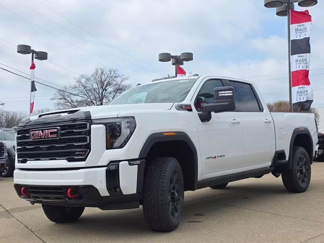 2026 Summit White GMC Sierra 3500HD AT4 4X4 Truck