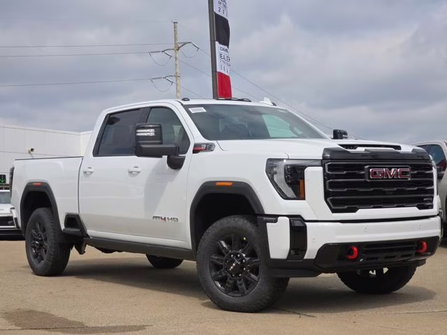 2026 Summit White GMC Sierra 3500HD AT4 4X4 Truck