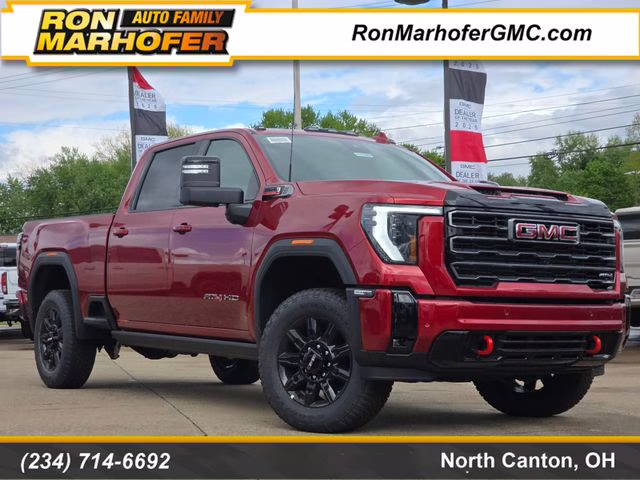 2026 Volcanic Red Tintcoat GMC Sierra 3500HD AT4 4X4 Truck