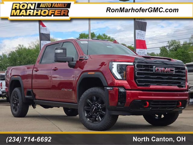 2026 Volcanic Red Tintcoat GMC Sierra 3500HD AT4 4X4 Truck