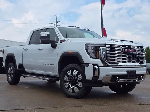 2026 Glacier White Tricoat GMC Sierra 3500HD Denali 4X4 Truck