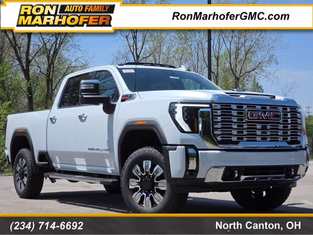 2026 Glacier White Tricoat GMC Sierra 3500HD Denali 4X4 Truck