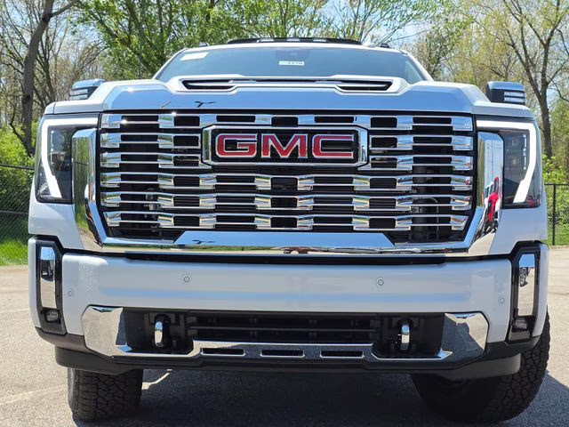 2026 Glacier White Tricoat GMC Sierra 3500HD Denali 4X4 Truck
