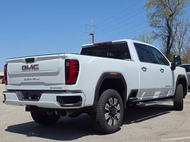 2026 Glacier White Tricoat GMC Sierra 3500HD Denali 4X4 Truck