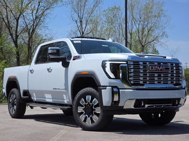 2026 Glacier White Tricoat GMC Sierra 3500HD Denali 4X4 Truck