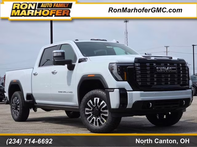 2026 Glacier White Tricoat GMC Sierra 2500HD Denali Ultimate 4X4 Truck