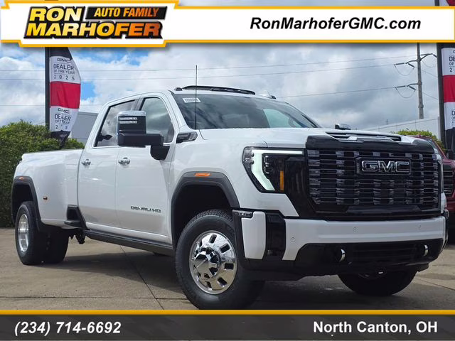 2026 Summit White GMC Sierra 3500HD Denali Ultimate 4X4 Truck