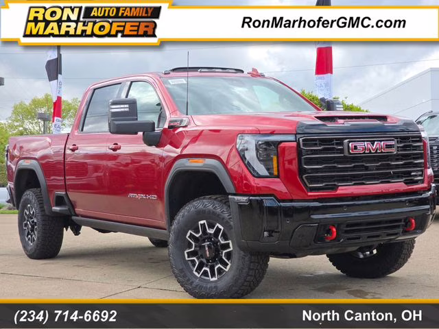 2026 Volcanic Red Tintcoat GMC Sierra 2500HD AT4X 4X4 Truck