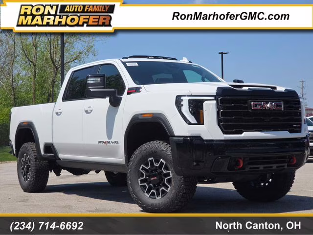 2026 Summit White GMC Sierra 2500HD AT4X 4X4 Truck