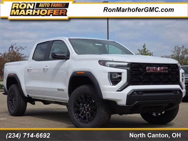 2026 Summit White GMC Canyon Elevation 4X4 Truck