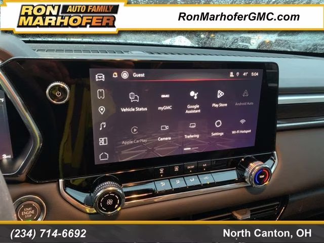 2026 Summit White GMC Canyon Elevation 4X4 Truck