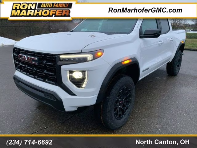 2026 Summit White GMC Canyon Elevation 4X4 Truck