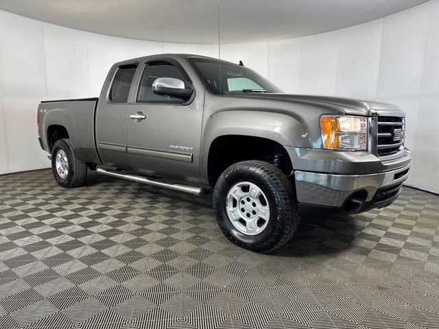 2011 Mocha Steel Metallic GMC Sierra 1500 SLE 4X4 Truck