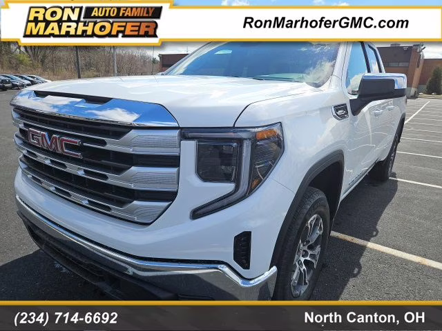 2026 Summit White GMC Sierra 1500 SLE RWD Truck