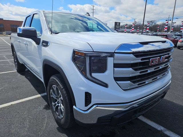2026 Summit White GMC Sierra 1500 SLE RWD Truck