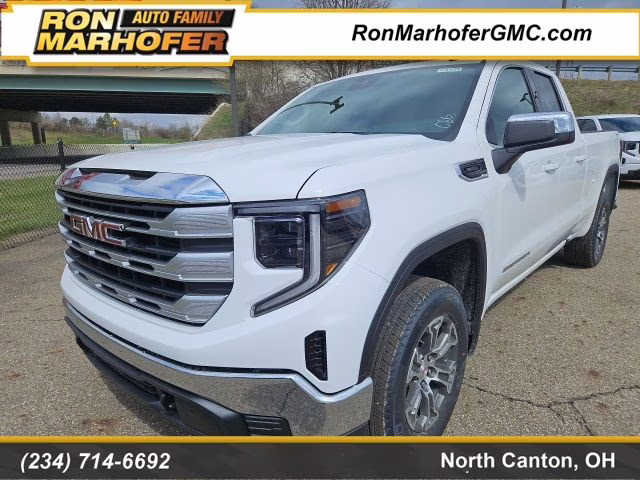 2026 Summit White GMC Sierra 1500 SLE 4X4 Truck