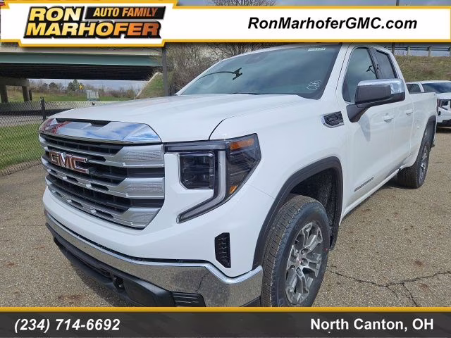 2026 Summit White GMC Sierra 1500 SLE 4X4 Truck
