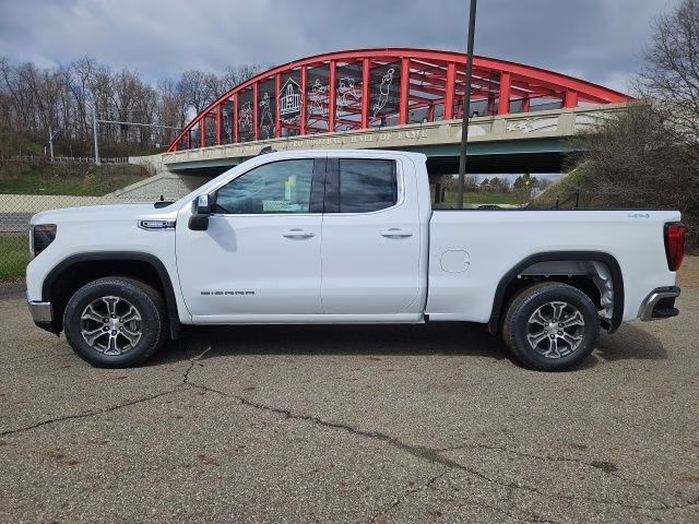 2026 Summit White GMC Sierra 1500 SLE 4X4 Truck