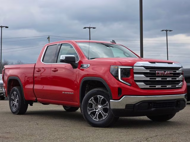 2026 Cardinal Red GMC Sierra 1500 SLE 4X4 Truck