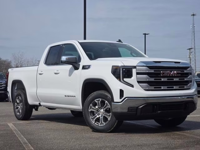 2026 Summit White GMC Sierra 1500 SLE 4X4 Truck