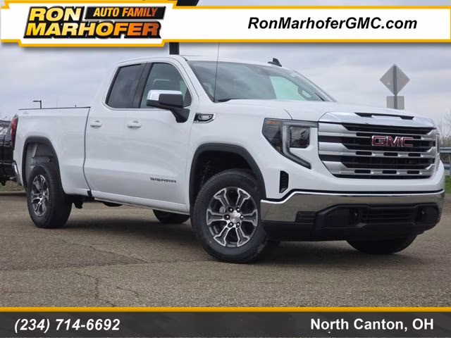 2026 Summit White GMC Sierra 1500 SLE 4X4 Truck