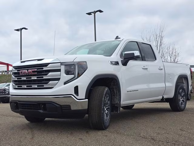 2026 Summit White GMC Sierra 1500 SLE 4X4 Truck