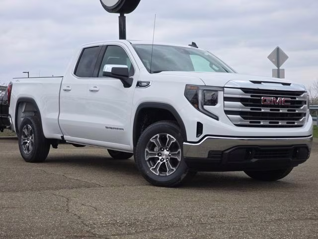 2026 Summit White GMC Sierra 1500 SLE 4X4 Truck