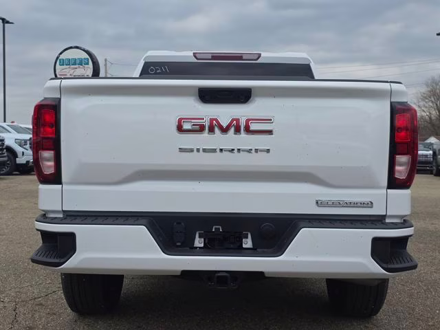 2026 Summit White GMC Sierra 1500 Elevation 4X4 Truck
