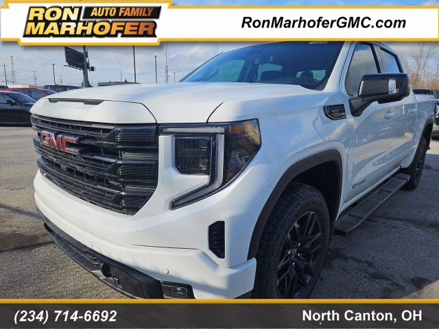 2026 Summit White GMC Sierra 1500 Elevation 4X4 Truck