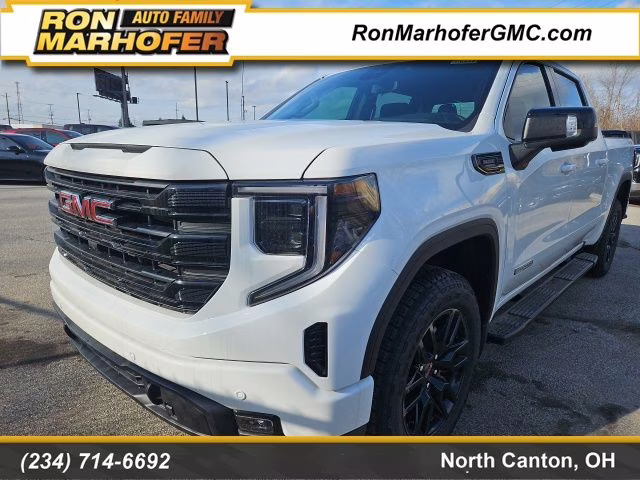 2026 Summit White GMC Sierra 1500 Elevation 4X4 Truck