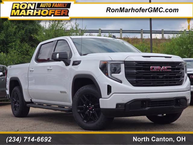 2026 Summit White GMC Sierra 1500 Elevation 4X4 Truck