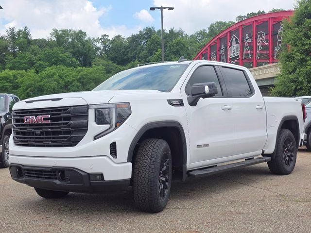 2026 Summit White GMC Sierra 1500 Elevation 4X4 Truck
