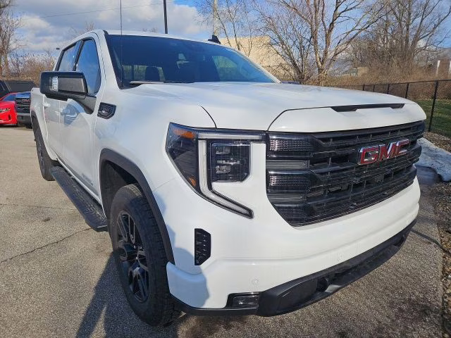 2026 Summit White GMC Sierra 1500 Elevation 4X4 Truck