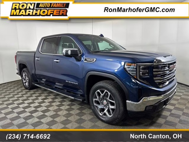 2023 Pacific Blue Metallic GMC Sierra 1500 SLT 4X4 Truck