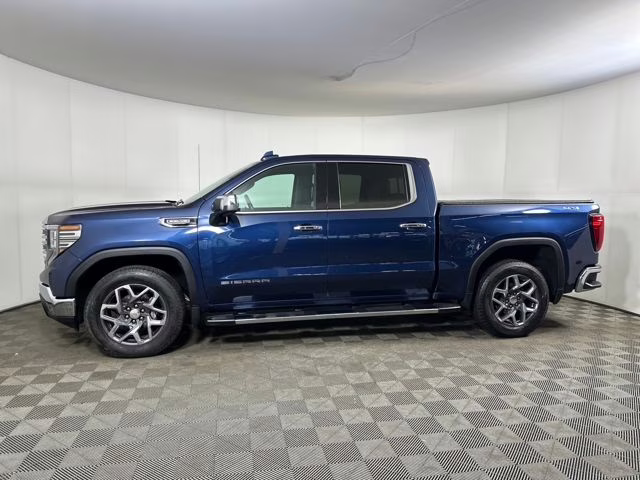 2023 Pacific Blue Metallic GMC Sierra 1500 SLT 4X4 Truck