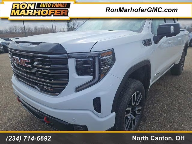 2026 Summit White GMC Sierra 1500 AT4 4X4 Truck