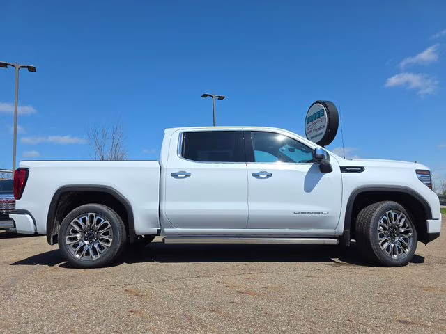 2026 Glacier White Tricoat GMC Sierra 1500 Denali Ultimate 4X4 Truck