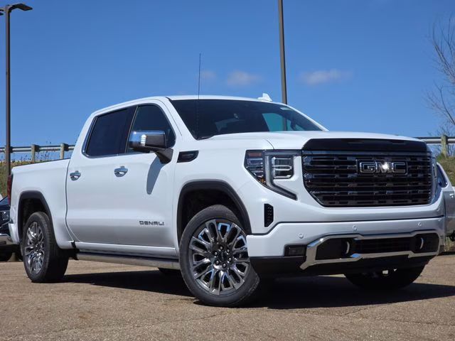 2026 Glacier White Tricoat GMC Sierra 1500 Denali Ultimate 4X4 Truck