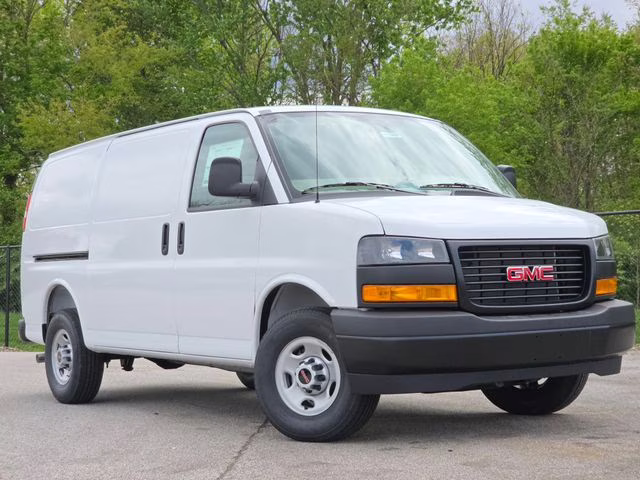 2026 Summit White GMC Savana 2500 Work Van RWD Van
