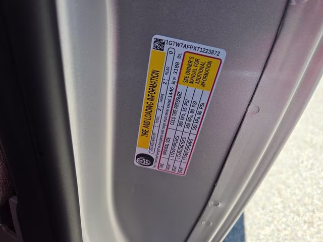 2026 Quicksilver Metallic GMC Savana 2500 Work Van RWD Van