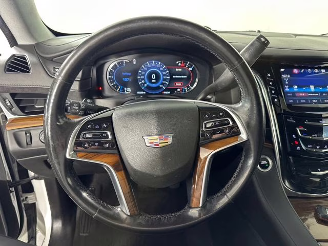 2016 Crystal White Tricoat Cadillac Escalade ESV Premium 4X4 SUV
