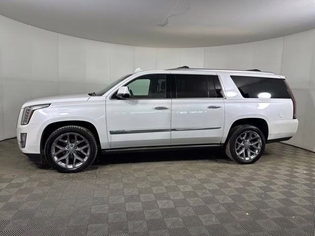 2016 Crystal White Tricoat Cadillac Escalade ESV Premium 4X4 SUV