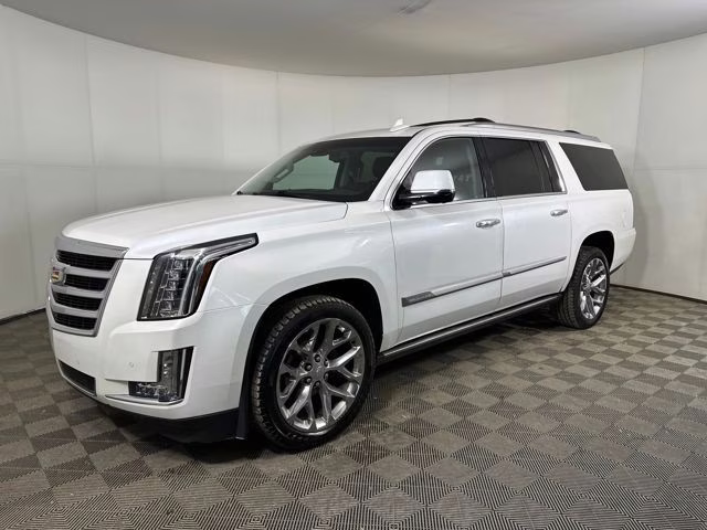 2016 Crystal White Tricoat Cadillac Escalade ESV Premium 4X4 SUV