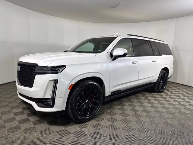 2024 Crystal White Tricoat Cadillac Escalade ESV Sport AWD SUV