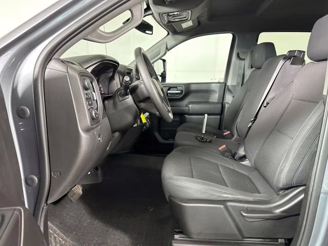 2020 Satin Steel Metallic Chevrolet Silverado 1500 Custom 4X4 Truck