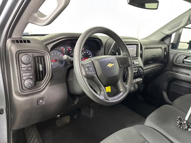 2020 Satin Steel Metallic Chevrolet Silverado 1500 Custom 4X4 Truck